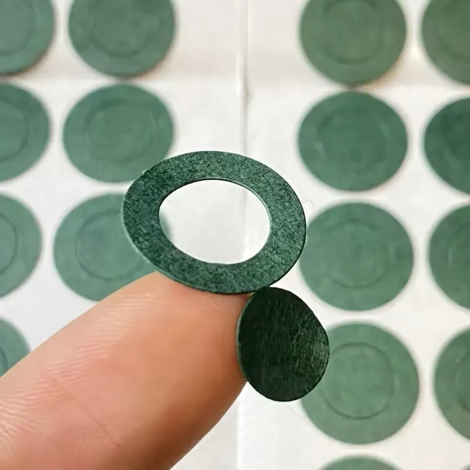 Li-ion Battery Insulation Gasket Barley Paper Battery Pack Cell Hollow Insulating Electrode Insulated Pads