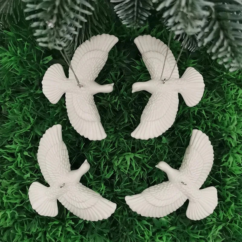 Acrylic Peace Dove Hanging Ornament Romantic Friendship Pendant Home Decor Birthday Wedding Surprise Gift