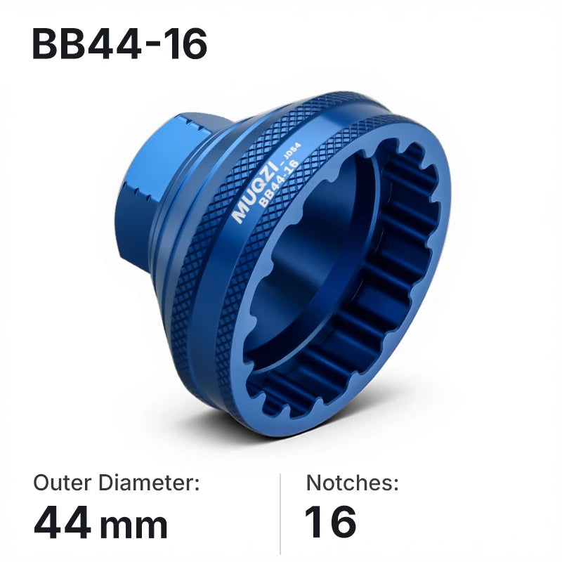 MUQZI Centerlock Rotor Lockring Install Removal Tool Bike Disc Brake Lock Ring and Bottom Bracket Repair Socket Tool