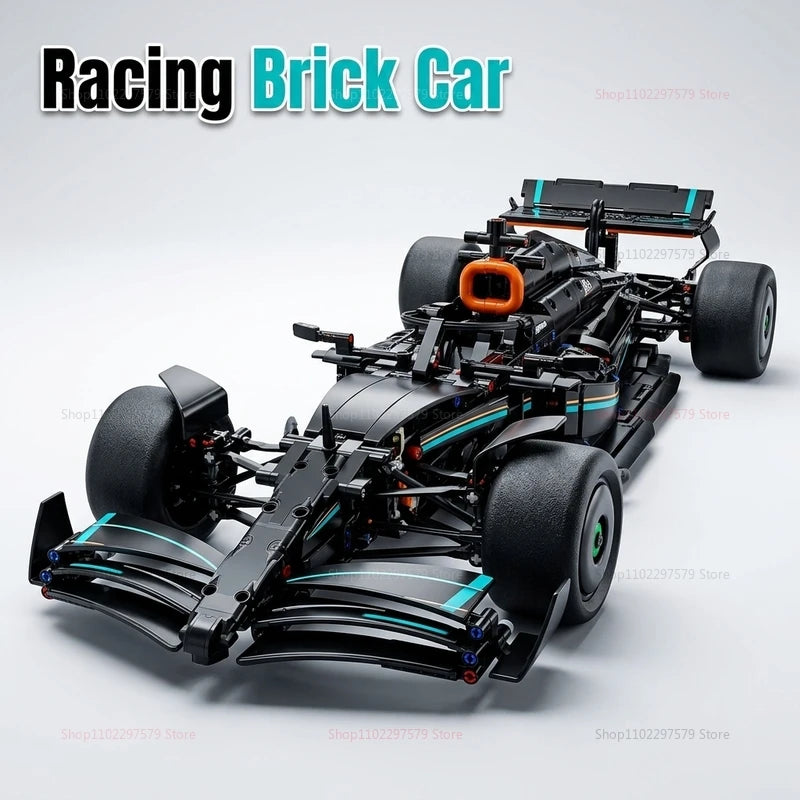 1:8 Scale Technical Performance 1432/1642PCS+ Race Car Mechanical Group Series Building Blocks Cars Bricks Model Collection Toys
