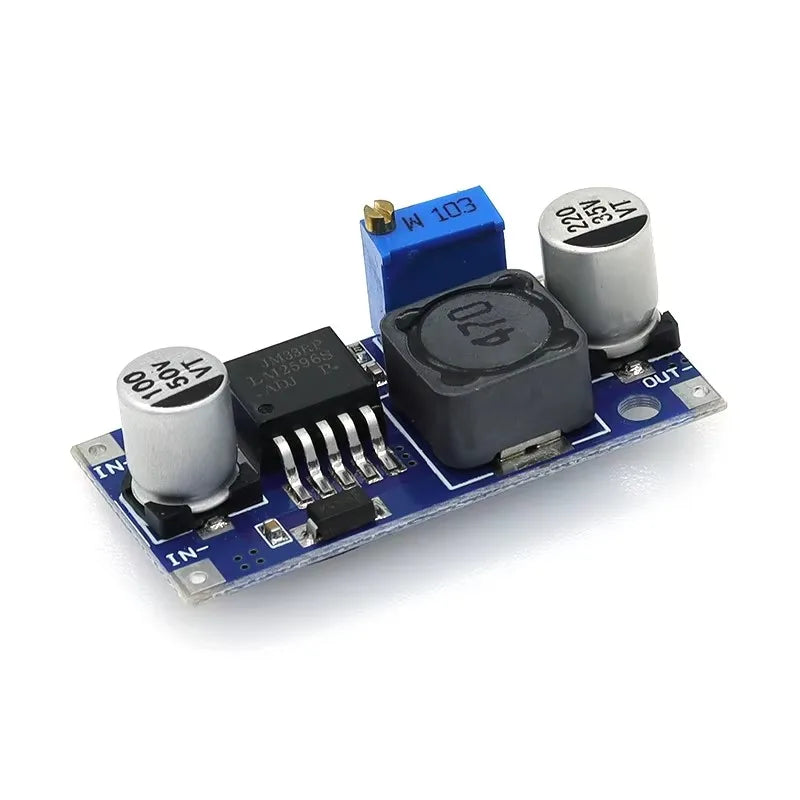 Javino LM2596S-ADJ 3-40V DC-DC adjustable step-down Voltage regulator power supply MODULE BOARD 3A Buck Converter LM2596s LM2596