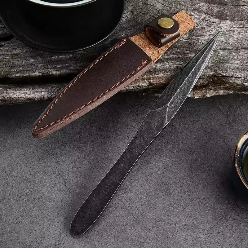 High-quality handmade tea knife, tea needle, tea cone, steel tea needle, black tea cake, pu'er tea set accessories