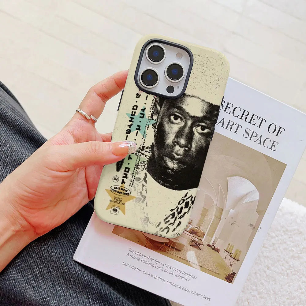Music Album Phone Case for iPhone 17 16e 16 15 14 13 12 11 X XR XSMAX Air Pro Max Plus Rapper T-TylerS The Creators Double-layer