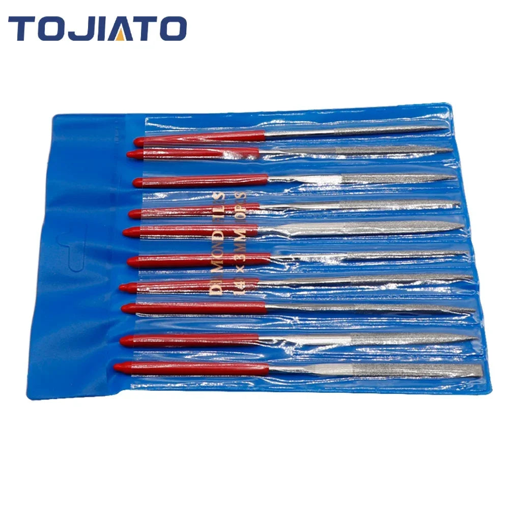 1set 3D Model File Cutter Scraper Engraving File Needle Deburring Kit Sanding Tools DIY 3D Printer Parts Grinding Trimming Tool