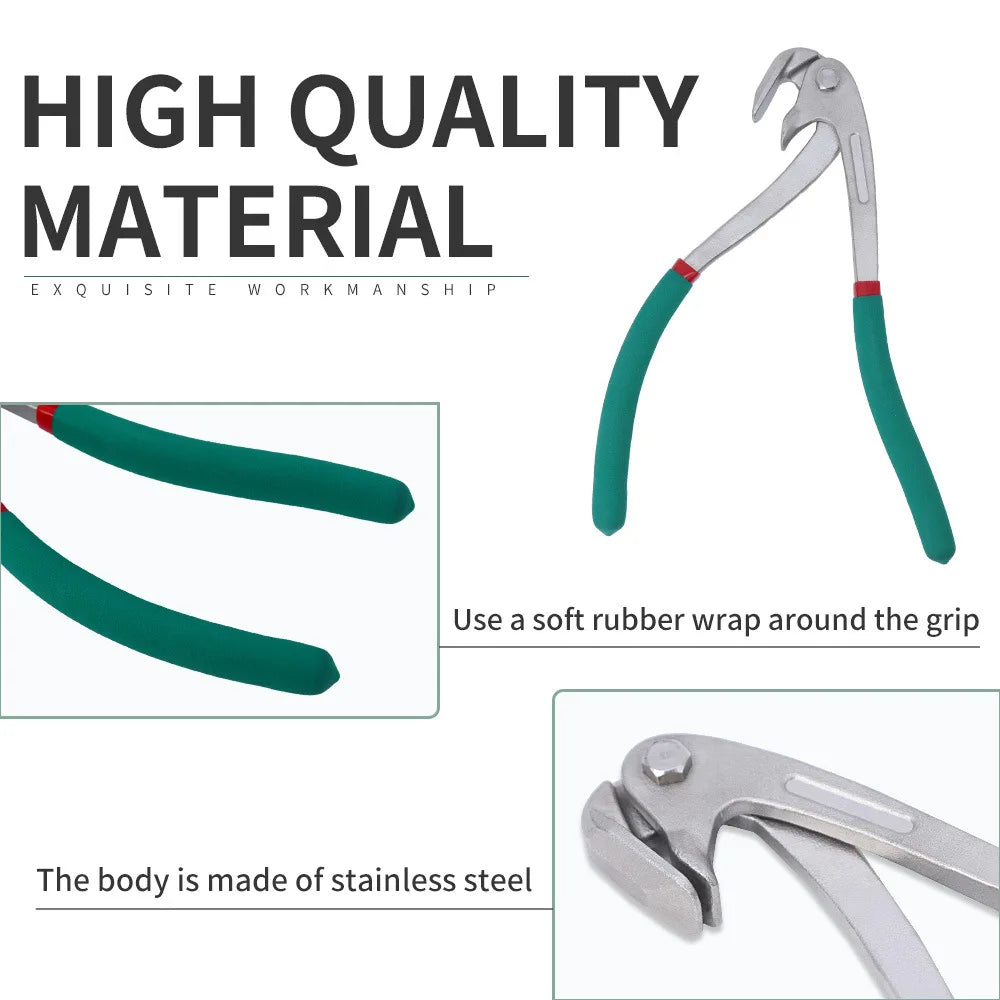 Car Edge Repair Tools Pliers Auto Body Metal Paintless Dent Repair Tool for Wheel Eyebrow Flat Hole Pliers Universal Application