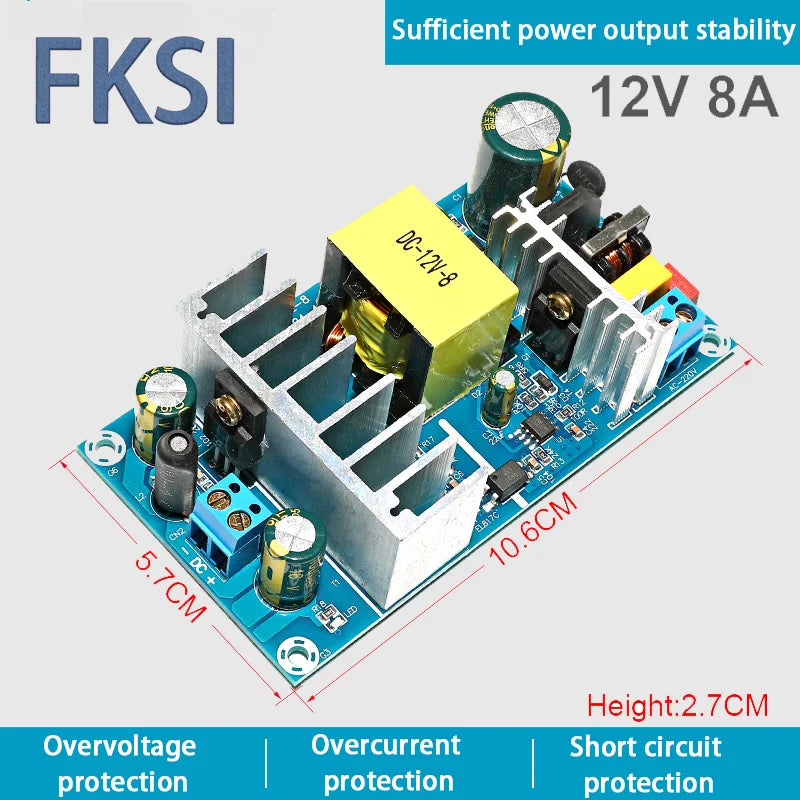AC 85-265V to DC 12V 24V 36V 48V step down Transformer power supply  1A 2A 4A 6A 8A 9A switching power module for Replace Repair