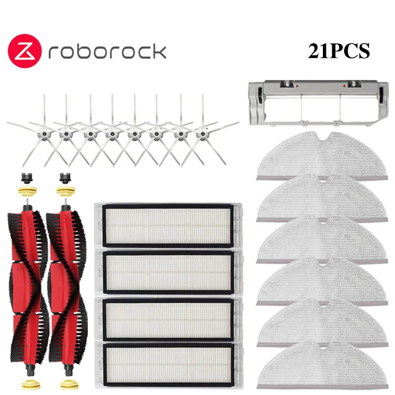 Roborock S5 S50 S51 S55 S6 S60 S6 Pure Vacuum Cleaner Accessories HEPA Filter Mop Cloth Side Main Brush Spare Parts