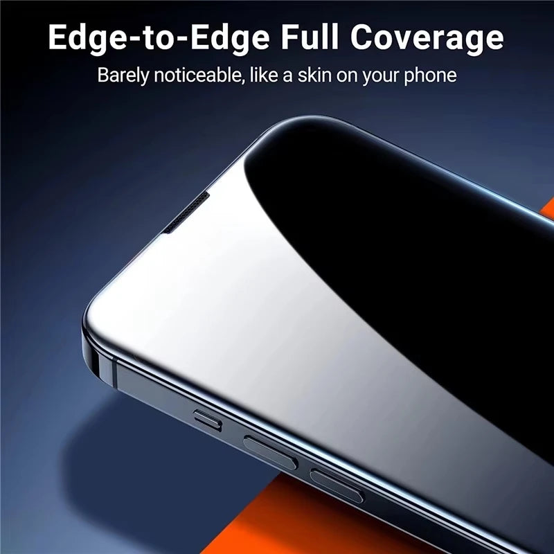 HD Tempered Glass for iPhone 17 16 Pro Max 18 16e 15 14 13 12 Mini 11 Air Screen Protector for iPhone X XR XS 7 8(No Black Edge)