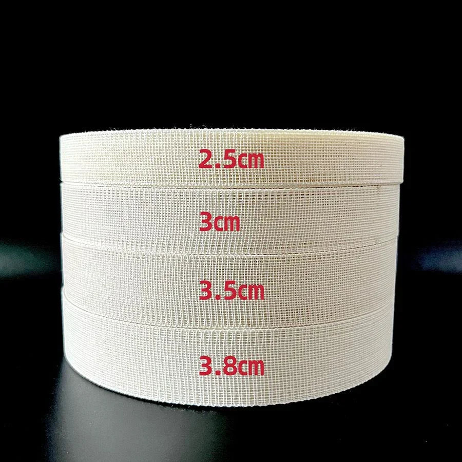 Fishbone Hem Tape for Sewing, Chiffon Thin Fabrics, Polyester Frills Hem Sewing Guide Tape Wide Corset DIY Handmade Craft Cloth