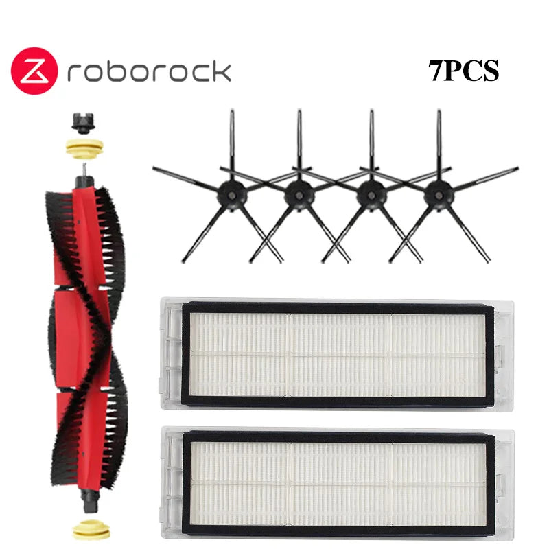 Roborock S5 S50 S51 S55 S6 S60 S6 Pure Vacuum Cleaner Accessories HEPA Filter Mop Cloth Side Main Brush Spare Parts