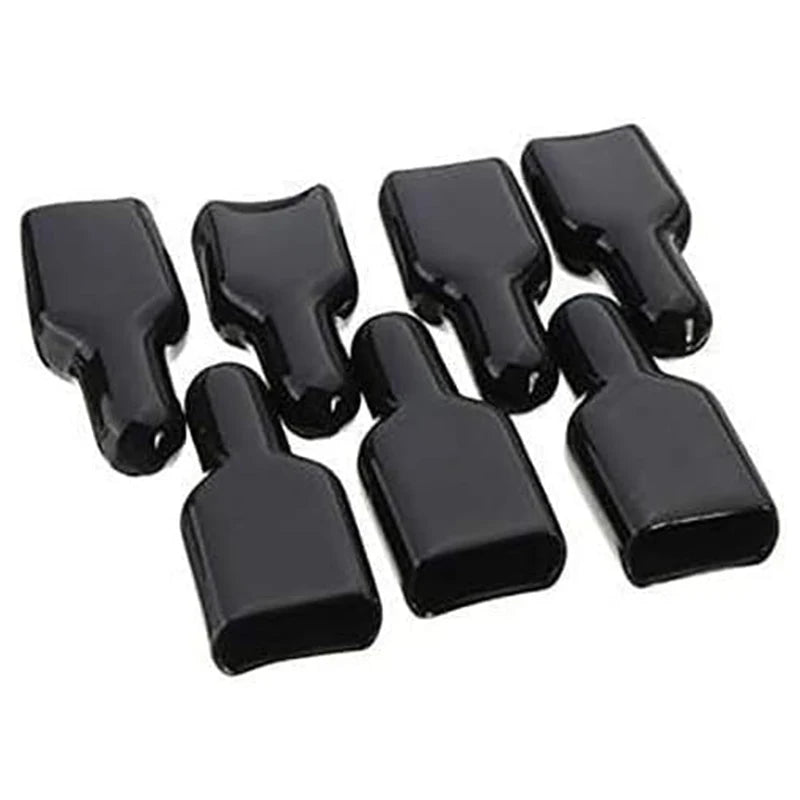 4 PCS Plug Cover Waterproof 50A For Plug Connector Dustproof Cable Jacket Black For Caravan Solar Panel Accessories