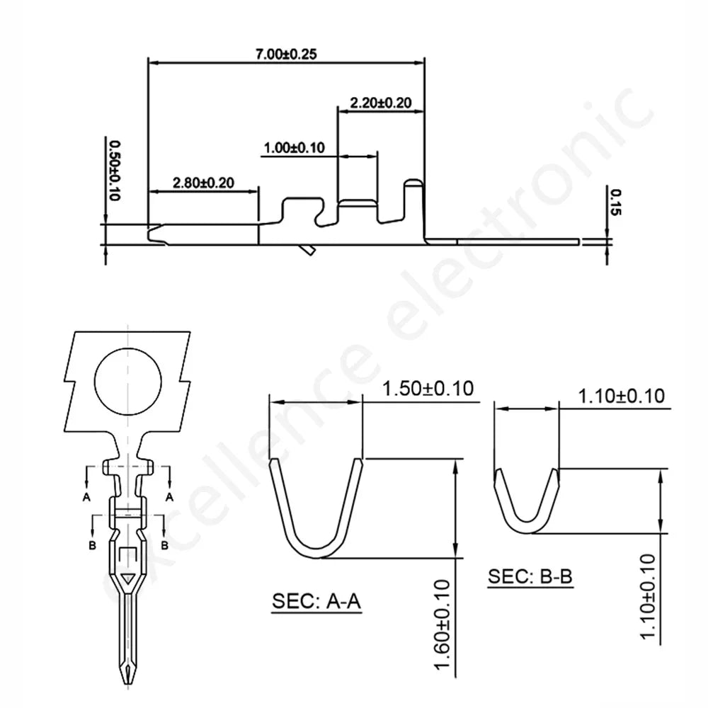 10 Sets/lot JST ZH 1.5mm Spacing 2P 3P 4P 5P 6P Male and Female Air Docking Terminal Supporting Connector ZH1.5