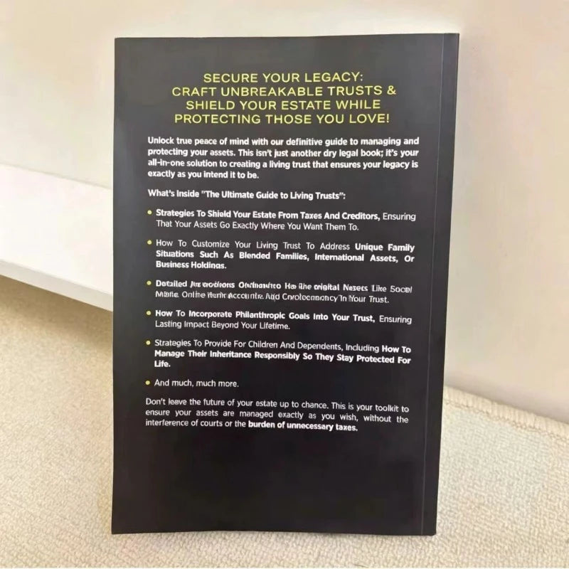 The Only Living Trust Book You Need 2025/2026: How To Establish Your Own Living Trust, Avoid Probate and Protect Heirs.