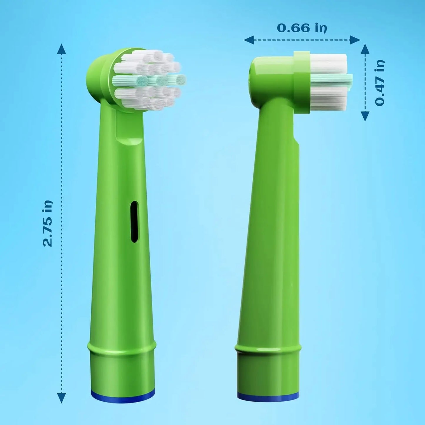 Electric Toothbrush Replacement Brush Heads for Oral Basic Cleaning B toothbrush nozzle BristlesD100 D25 D30 D32 4739 3709 3744