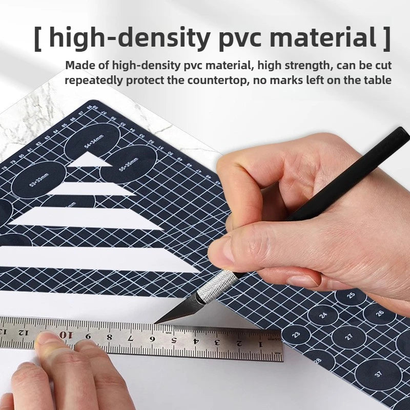A1 Large Cutting Mat, Self Healing Double Side A1 Cutting Pad for Crafting Silhouette Green Sewing Cutting Mats