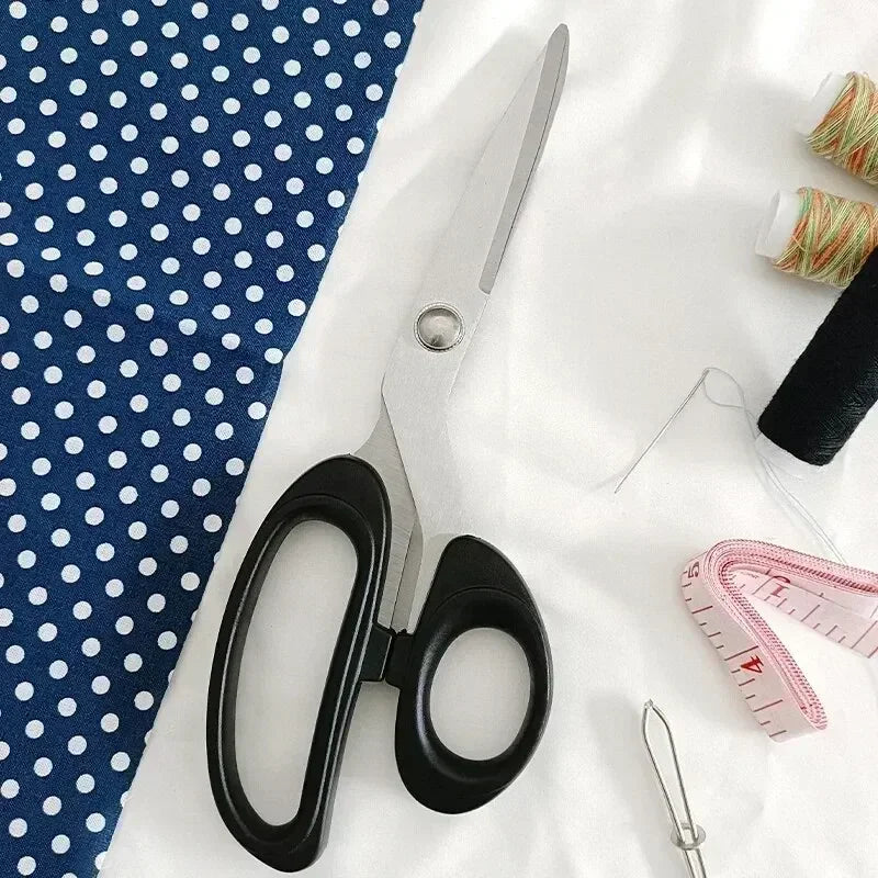 8 Inch Stainless Steel Tailor's Scissors For Fabric Professional Sewing Tool Garment Scissors Durable