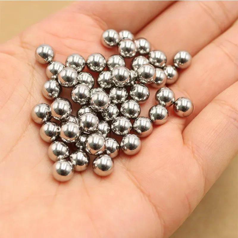 304 Stainless Steel Solid Smooth Round Balls 2 3 4 5 6 7 8 9 10 12-25mm Corrosion and Rust DIY Precision Bearings Roller Beads
