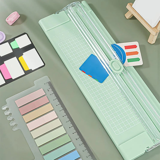 Mini manual paper cutter, manual cutting, suitable for handmade paper, cards, photos, laminated paper, photo albums, and home