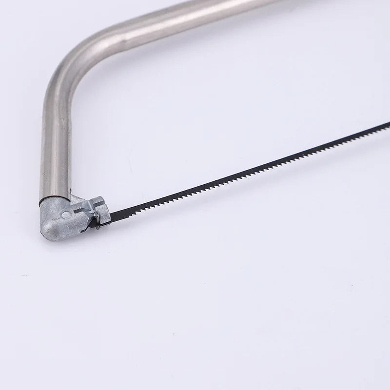 8in1 Saw Multi Purpose Hand DIY Steel Saw Metal Wood Glass Saw Kit 6 Blades Woodworking Metalworking Model Hobby Tool