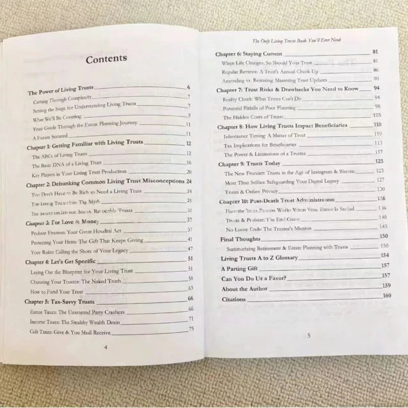 The Only Living Trust Book You Need 2025/2026: How To Establish Your Own Living Trust, Avoid Probate and Protect Heirs.