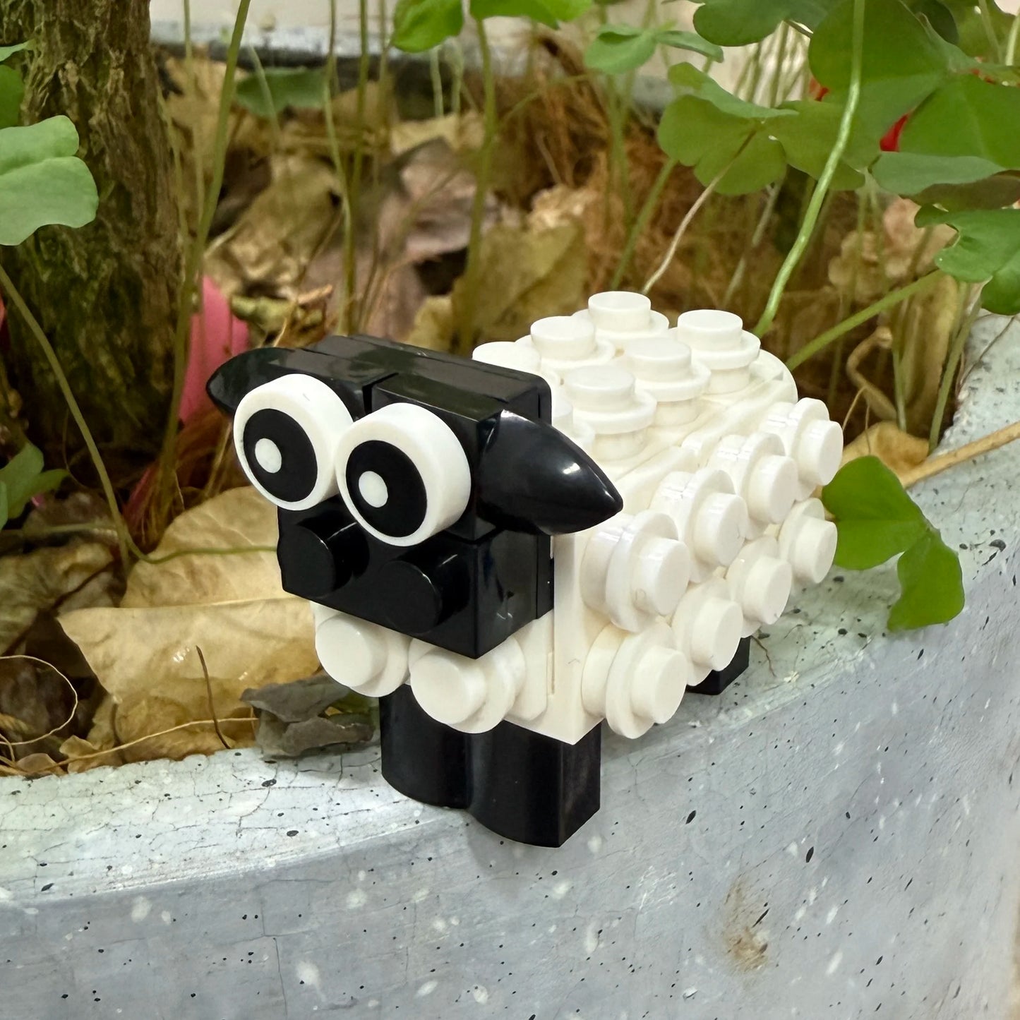 2026 MOC Bricks Cute And Creative Small Animal Sheep Building Blocks Toys, Cartoon Pet Gifts For Children