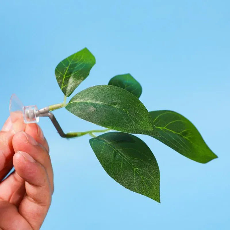 New Double Layer Fish Tank Aquarium Artificial Leaf Betta Fish Rest Spawning Ornamental Plant Betta Fish Play Relax Hide Leaf