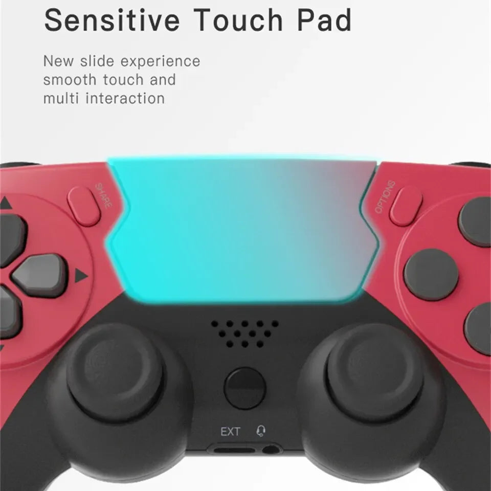 GAMINJA P48 Wireless Gamepad with Six Axis Gyroscope Game Controller For PS4 PS3 Console Wins 7 8 10 Dual Vibration PC Joystick switch controller pubg xbox one xbox one controller xbox one controller