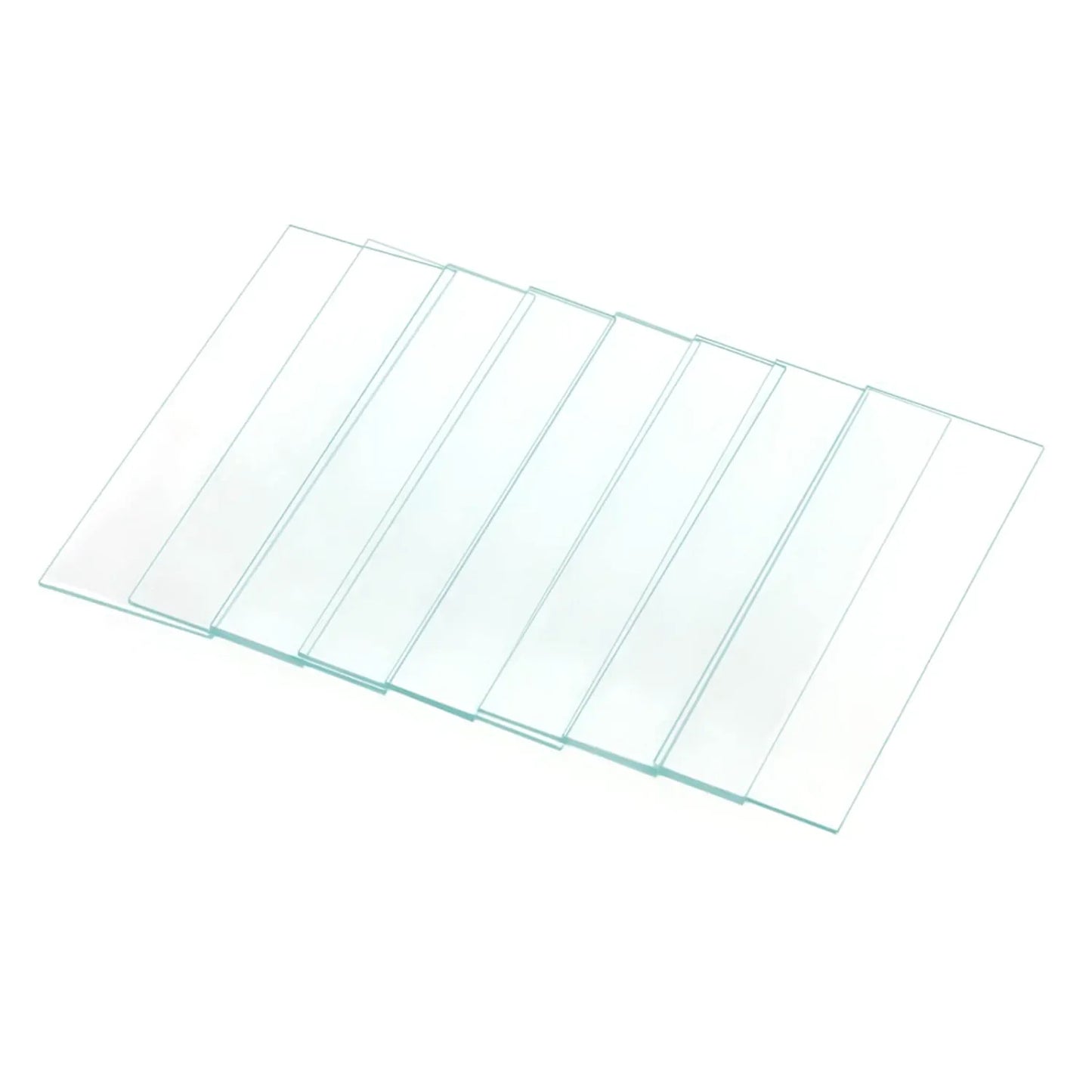 50 pcs/Box Lab Microscope Slides 1mm-1.2mm Thick Glass Slides for Microscope, Clear Glass Ground Edges 1" x 3" Accessories