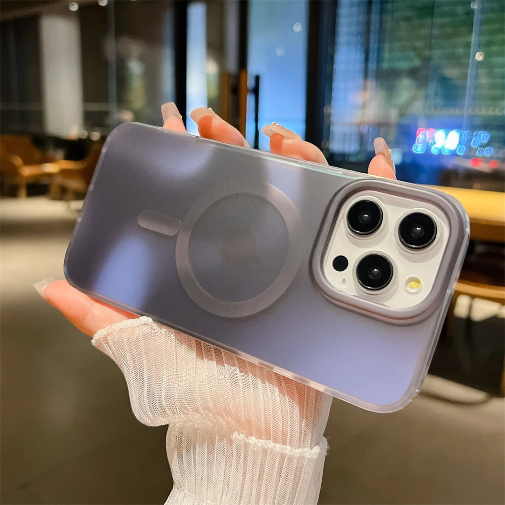 Ink Clashing Colours Chameleon for Magsafe Lanyard Case for iPhone 16 Pro 15 14 16 Pro Max 13 Magnetic Shockproof Soft Cover