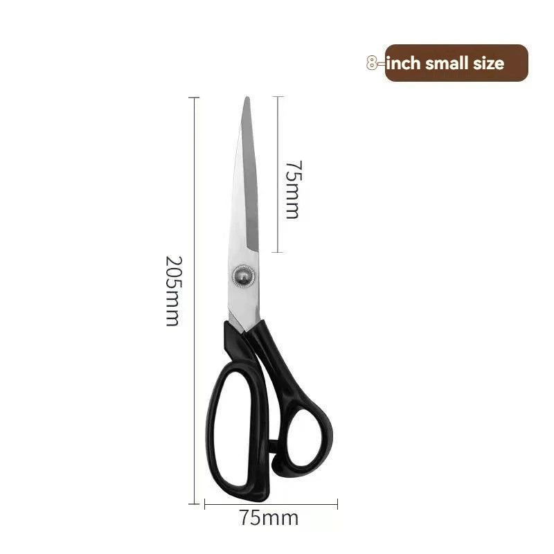 8 Inch Stainless Steel Tailor's Scissors For Fabric Professional Sewing Tool Garment Scissors Durable