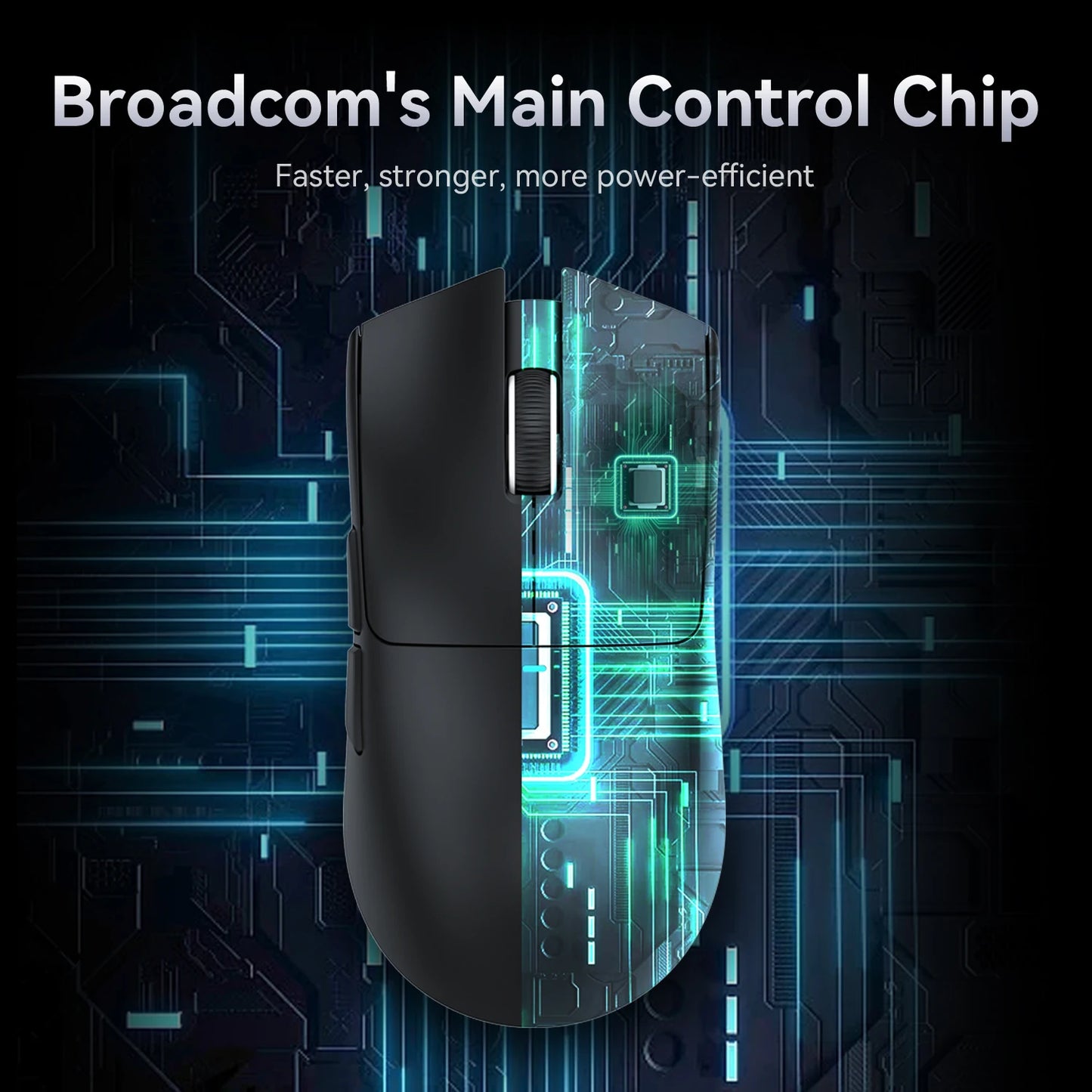 Attack Shark X11 Gaming Mouse,Tri-Mode Connection, PixArt PAW3311, Touch Magnetic Charging Base, Wireless Mouse