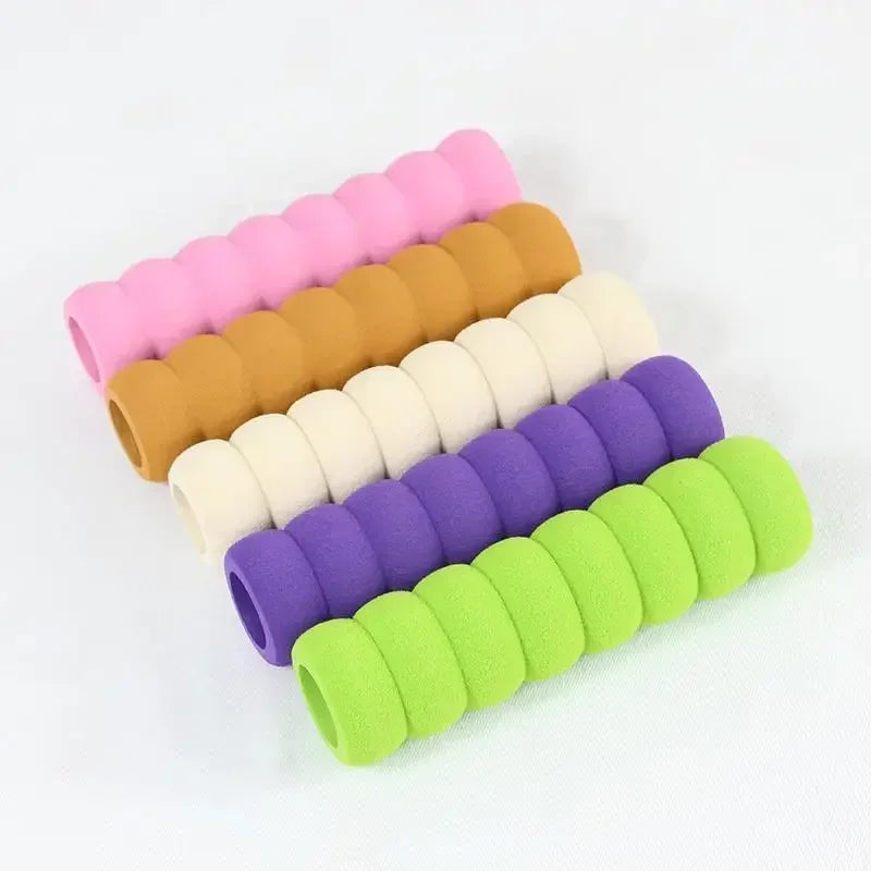 Winter Soft Spiral Foam Elastic Door Handle Cover Doorknob Guard Protector Anti-collision Door Stopper Safety Home Decor
