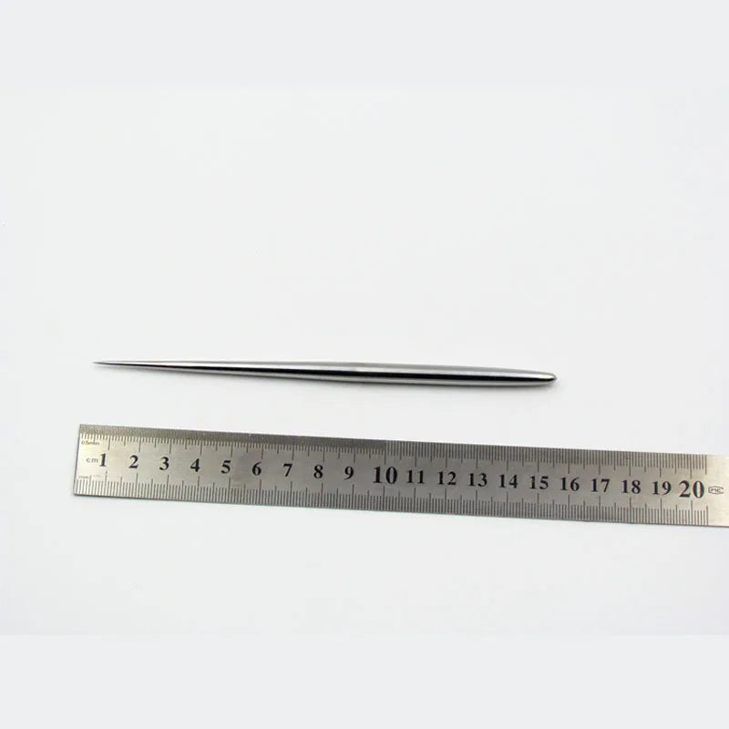 1Pc 6.1 Inch Stainless Steel Clay Tool Sculpture Pottery Modeling Stick Acupressure Texture Pottery Clay Tool DIY Carving Crafts