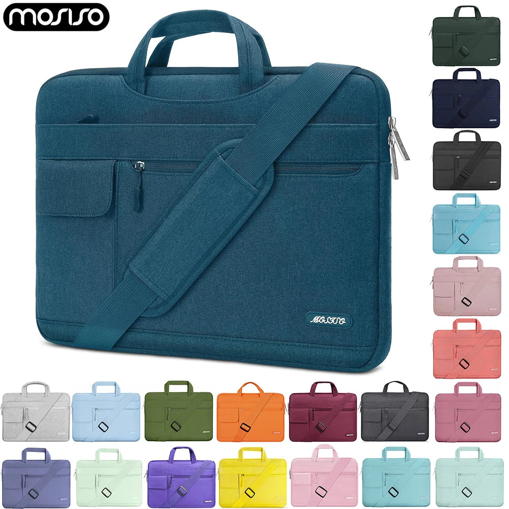 13 14 15 16 inch Laptop Bag Notebook Pouch for MacBook Air Pro Asus Dell HP Office Travel Computer Briefcase Handbag Sleeve Case