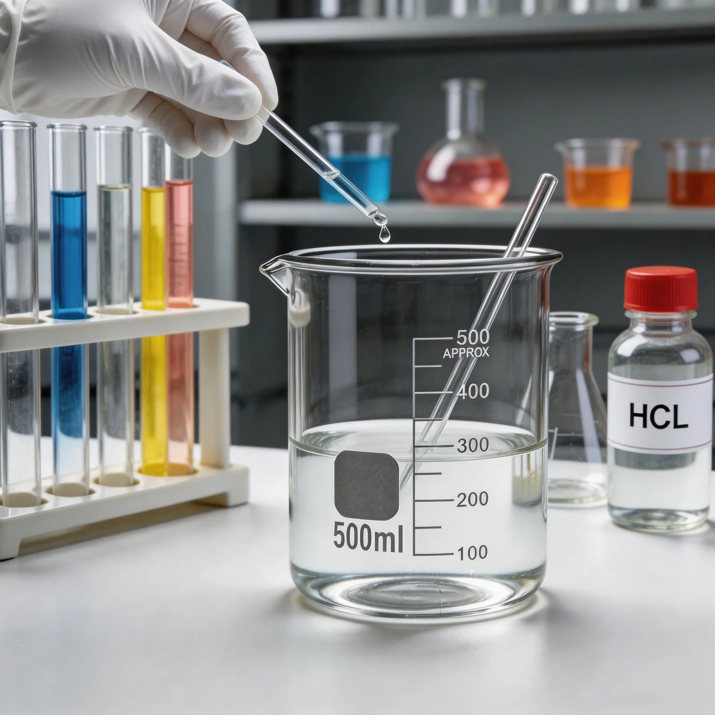 Lab Borosilicate GLass beaker  Graduated Beakers Measuring Glass Cup Chemical Experiment Laboratory Equipment Multiple Capacity
