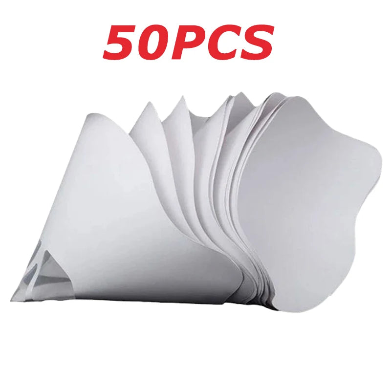 10/30/50Pcs 100 Mesh Disposable Paint Filter Funnel Universal Micron Fine Mesh Paint Filter Cone Paper Sieve Industrial Supplies