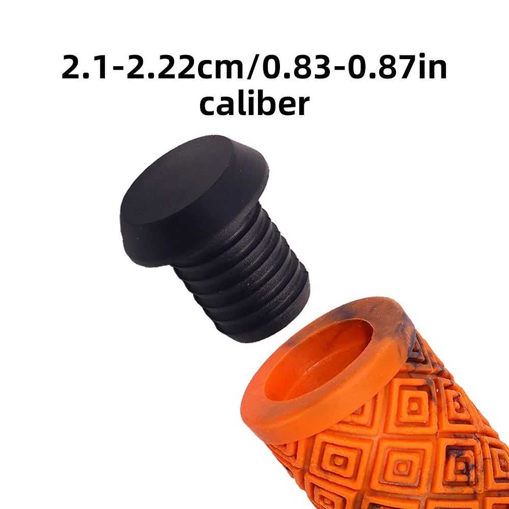 MOTSUV 1 Pairs Rubber Bicycle Handlebar Grips Lengthening Soft Non-Slip160mm Lengthening MTB Bike Bar Cuffs Cycling Parts