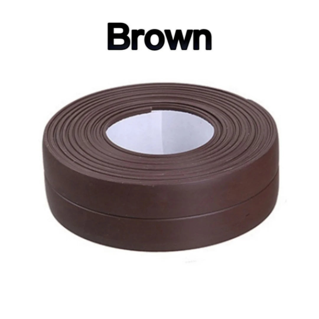 Shower Bath Sealing Tape Strips PVC Self Adhesive Waterproof Wall Sticker for Bathroom Kitchen Seal Caulk Strip Sink Mold Proof