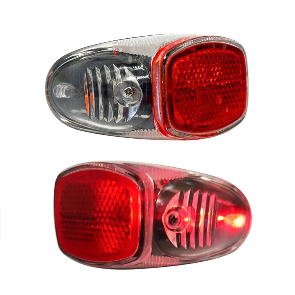 New Bicycle Taillight Solar Energy Cycling Rear Light Road Mountain Bike Solar Energy Tail Light Night Cycling Safety Red Lamp