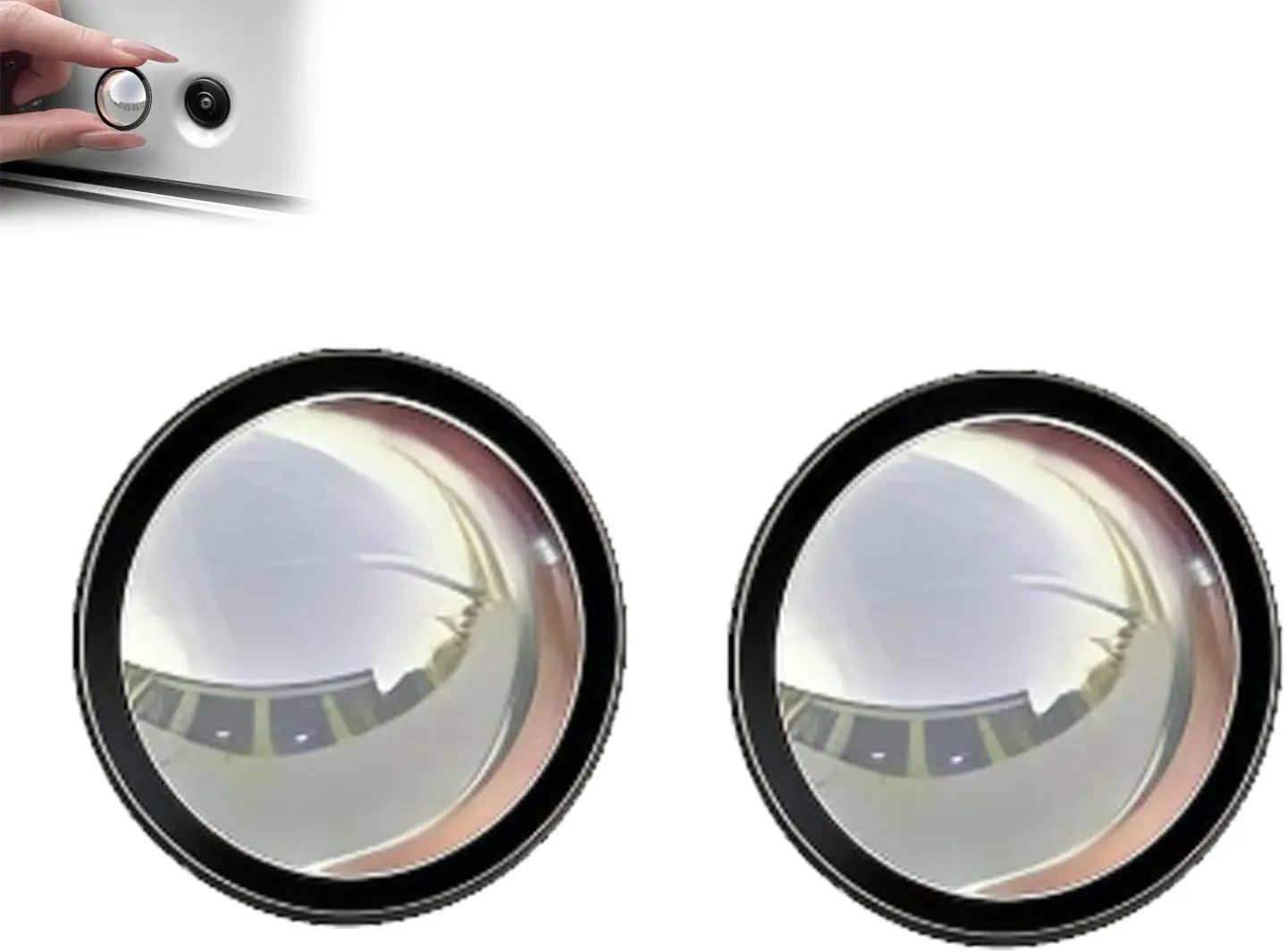 Universal Car Camera Lens Protector 2/4PCS Rear View Backup Camera Cover 360° Camera Protection Anti Scratch Waterproof