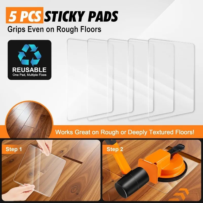 JUSTINLAU Wooden Floor Installation Tools  Rubber Hammers  Ceramic Tile Joint Special Tools  Floor Installation Tools hand tool