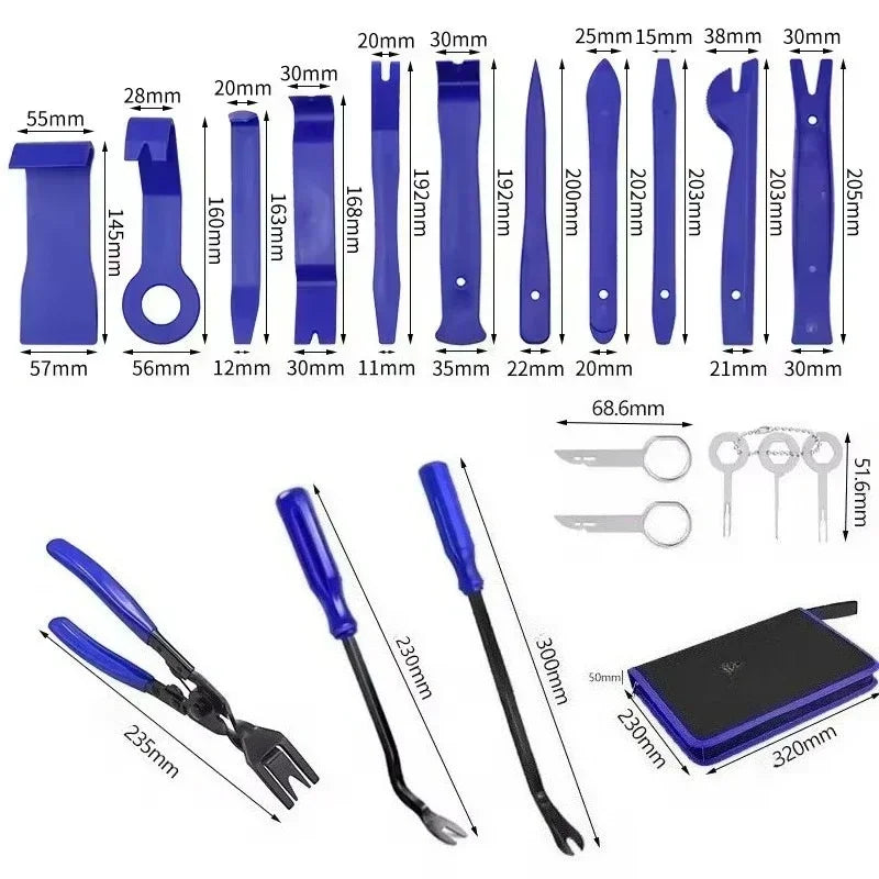New Car Hand Tool Set Car Disassembly Tools Kit Stereo Repair Repair Tool Dashboard Removal Tools Interior Plastic Trim Panel