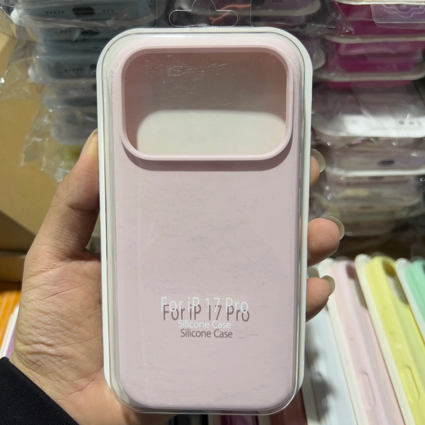 Luxury Candy Liquid Silicone Case For iPhone 17 Pro Max 16 15 14 13 Pro Max AIr Full-wrap Skin-friendly Cover