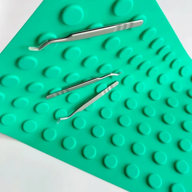 Professional Reusable Autoclavable Latex Free Magnetic Mat Small 40*30cm for Lab Instruments Blue Green Purple Black Best Tool
