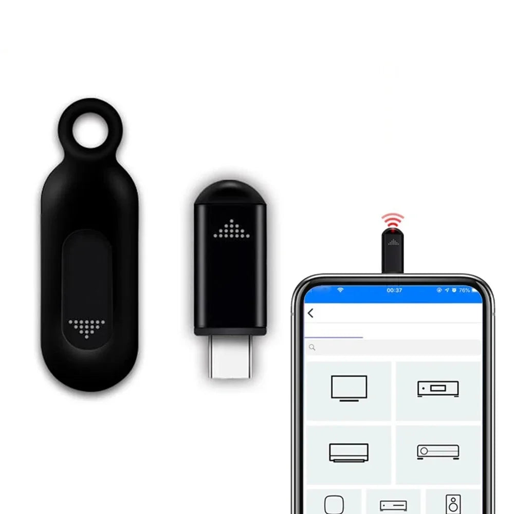 USB-C IR Blaster Universal Mobile Phone Infrared Remote Control Transmitter Adapter For TV Air Conditioner