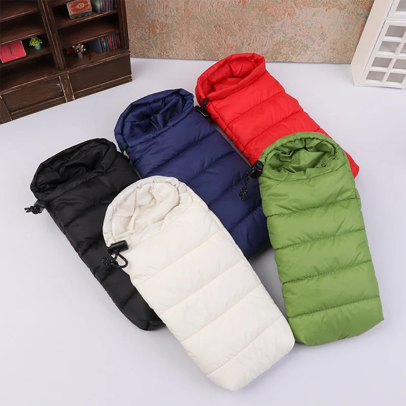 Creative Doll House Simulation Sleeping Bag Pieces Bedroom Furniture Toys Dollhouse Outdoor Camping Scene Decoration Accessories