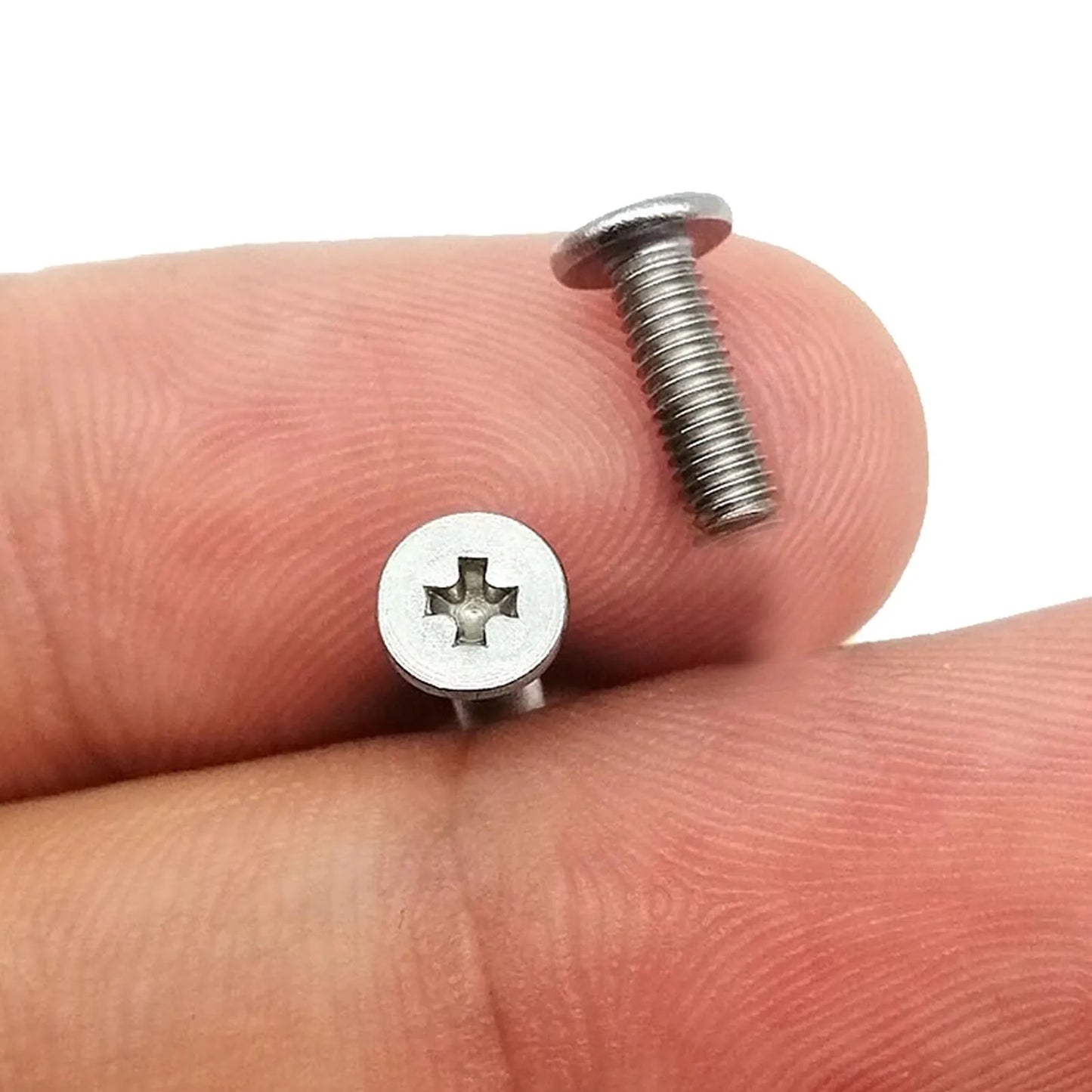 800pcs/box Laptop Computer Screw Bolt M2 M2.5 M3 Phillips Cross Ultra Thin Flat Wafer Head Mix Assortment Kit Set Steel