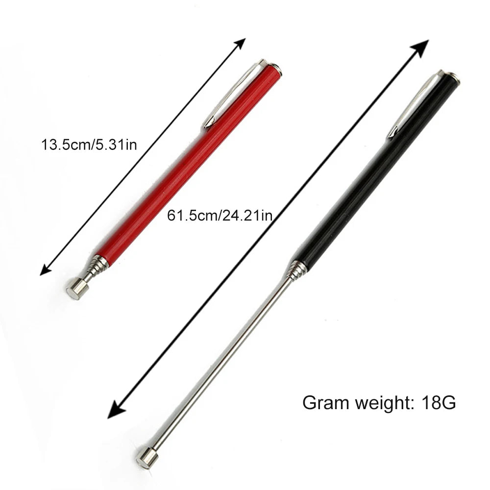 Mini Telescopic Magnetic Pen Portable Magnet Pick Up Tool Extendable Pickup Rod Stick for Picking Up Nut Bolt Screw