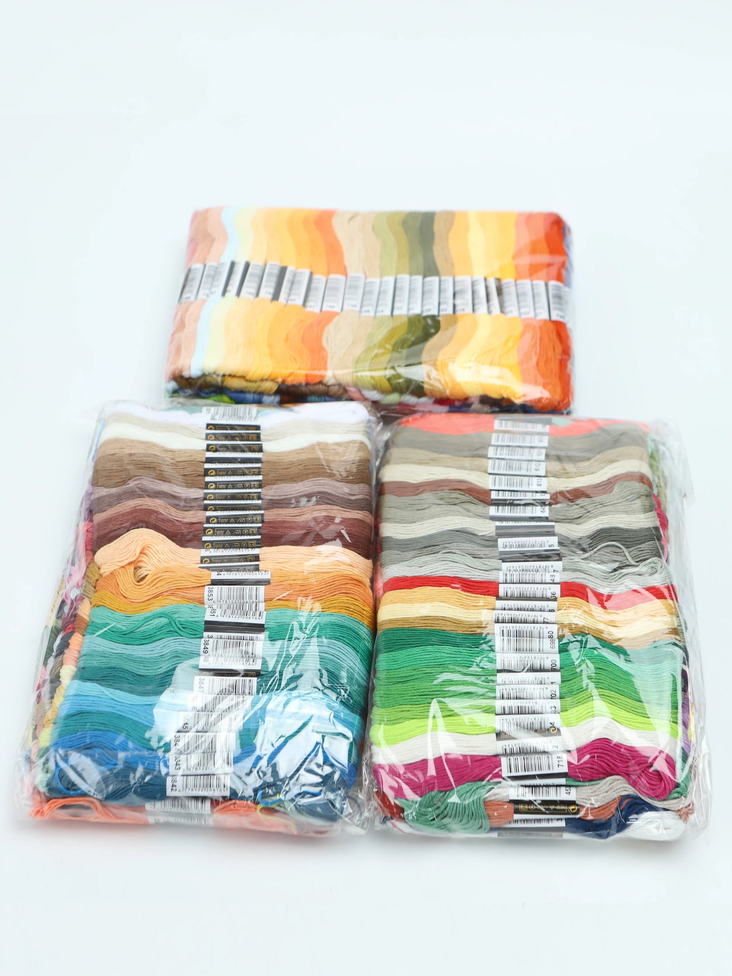 50/100/150/200/447 Pieces Cross Stitch Embroidery Floss Home Sewing Craft Thread 8 Meters Per Skein not repeat Colors