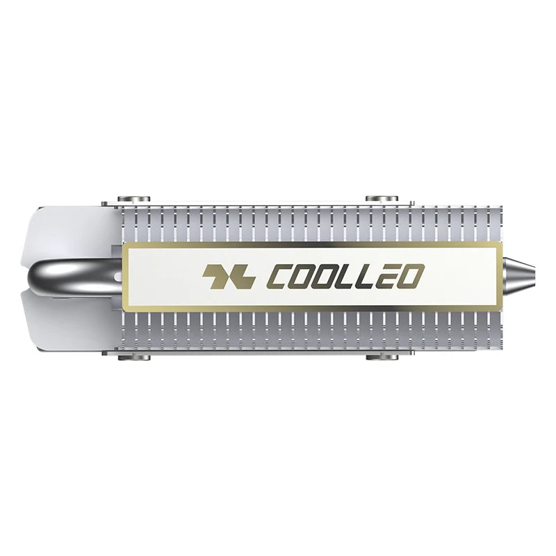 COOLLEO CL-SSD V1 M.2 2280 SSD Nvme Heat Sink Solid State Drive Radiator Fully Electroplated Reflow Welding AGHP HeatPipe Cooler